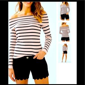 Lilly Pulitzer Claudette Off-Shoulder Sweater